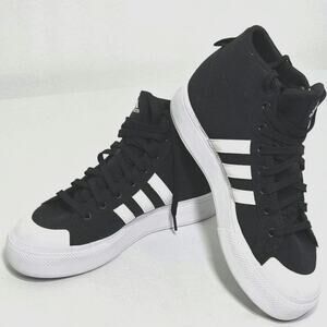 Women’s Adidas High Top Platform Sneakers Size 11